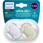 Philips Avent Soother Ultra Soother neutral air 0-6m girl purple 2 pcs