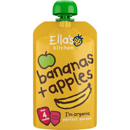 Ella's Kitchen Bio Apfel und Banane 120 g