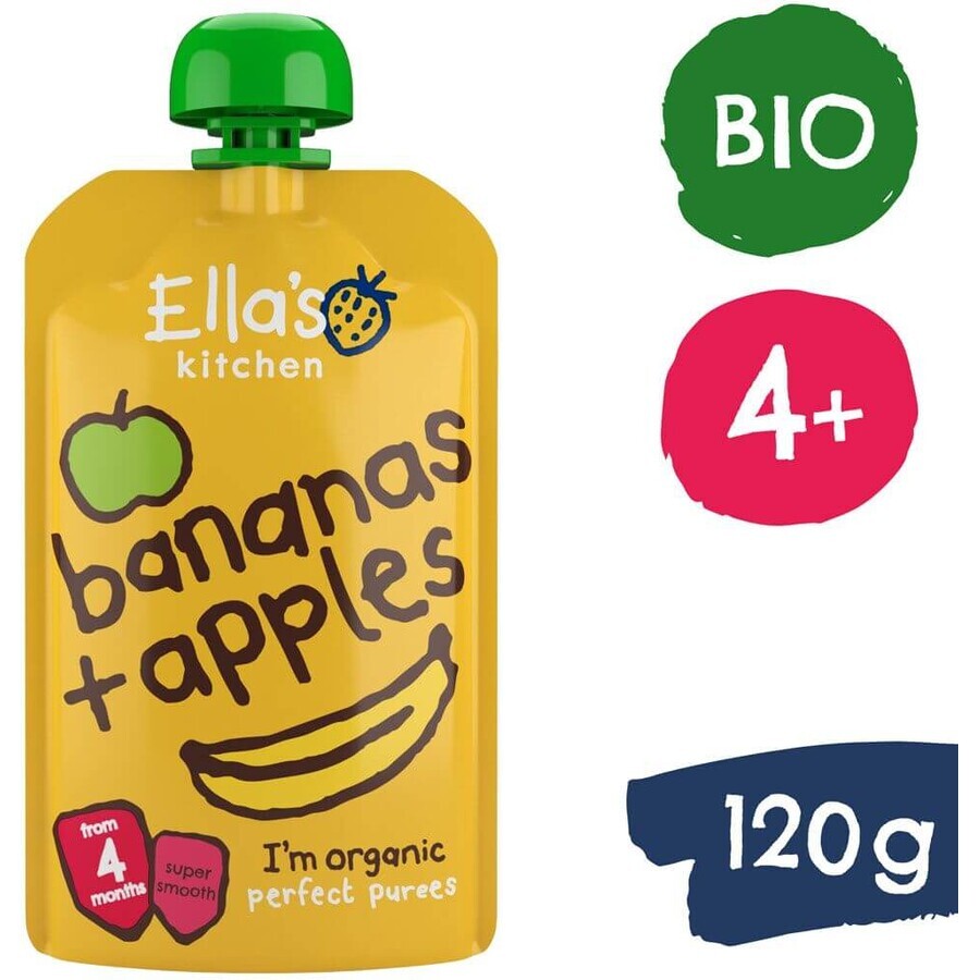 Ella's Kitchen Bio Apfel und Banane 120 g