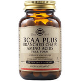 BCAA PLUS, 50 capsule, Solgar