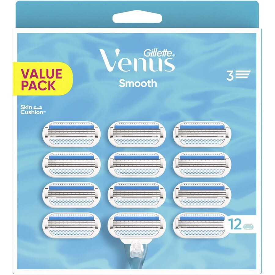 Gillette Venus Smooth Ersatzköpfe 12 Stück