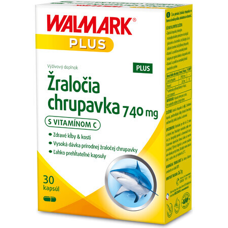 Walmark Cartilaj de rechin 740 mg 30 capsule