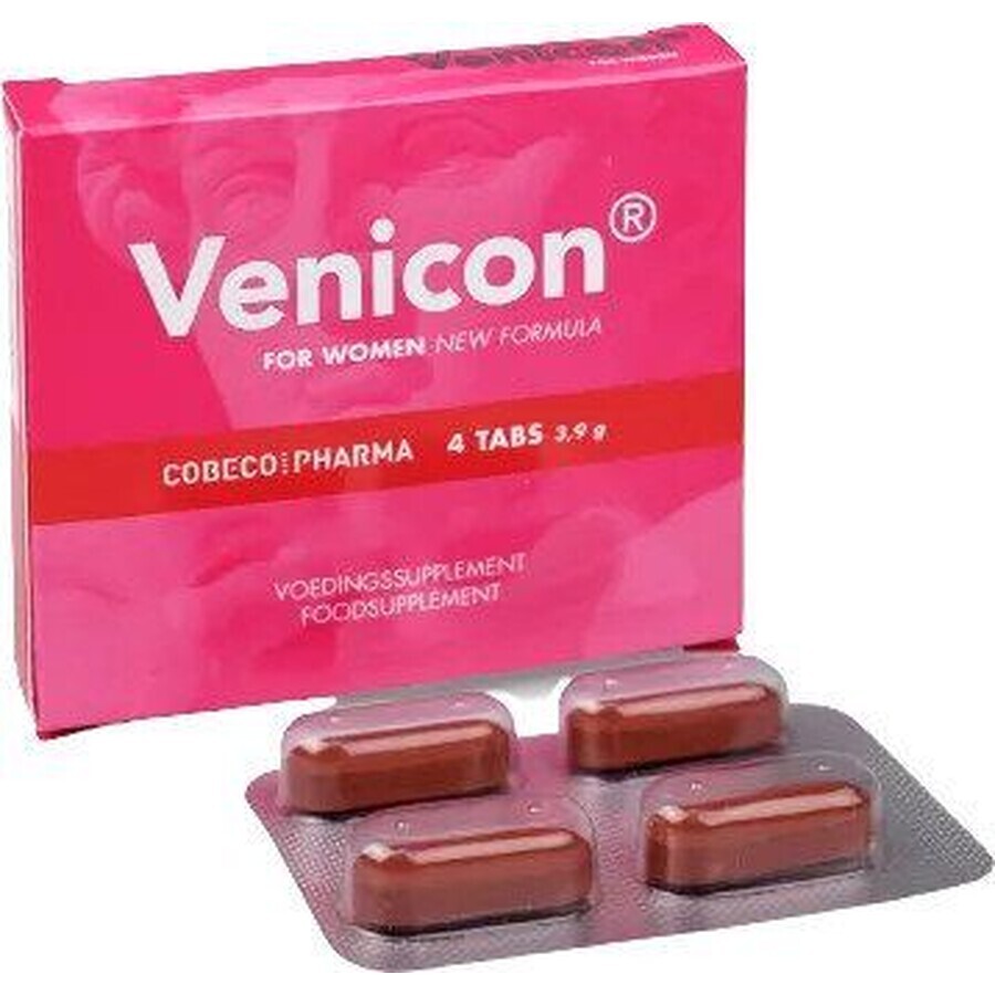 Cobeco Aphrodisiakum Tabletten Venicon Men 4 Tabletten