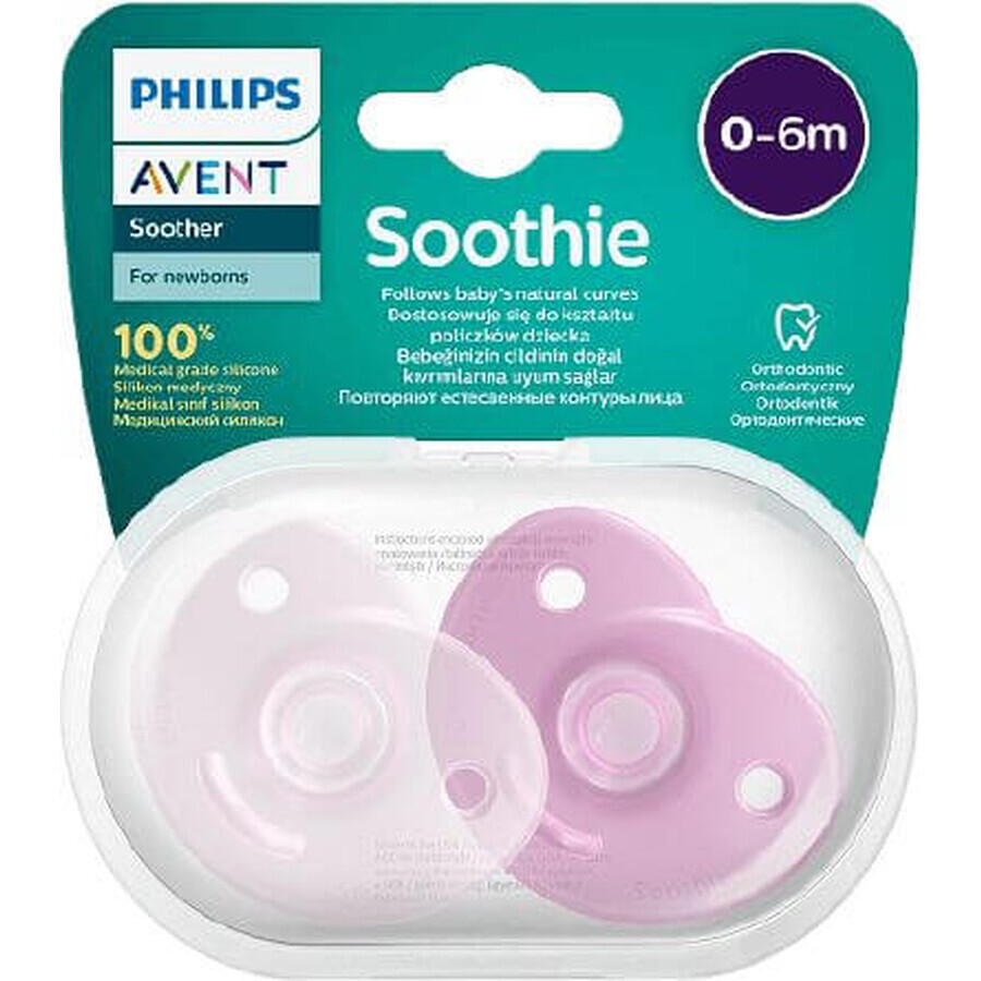 Philips Avent Soothie Sootherie 0-6m Mädchen 2 Stück