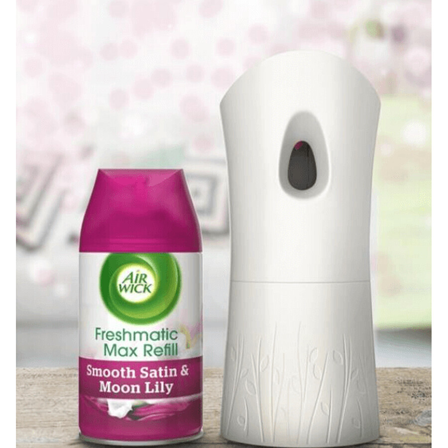 Airwick Air Freshmatic Refill Air Freshener Air Freshener Soft satin air freshener and moon lilies 250 ml