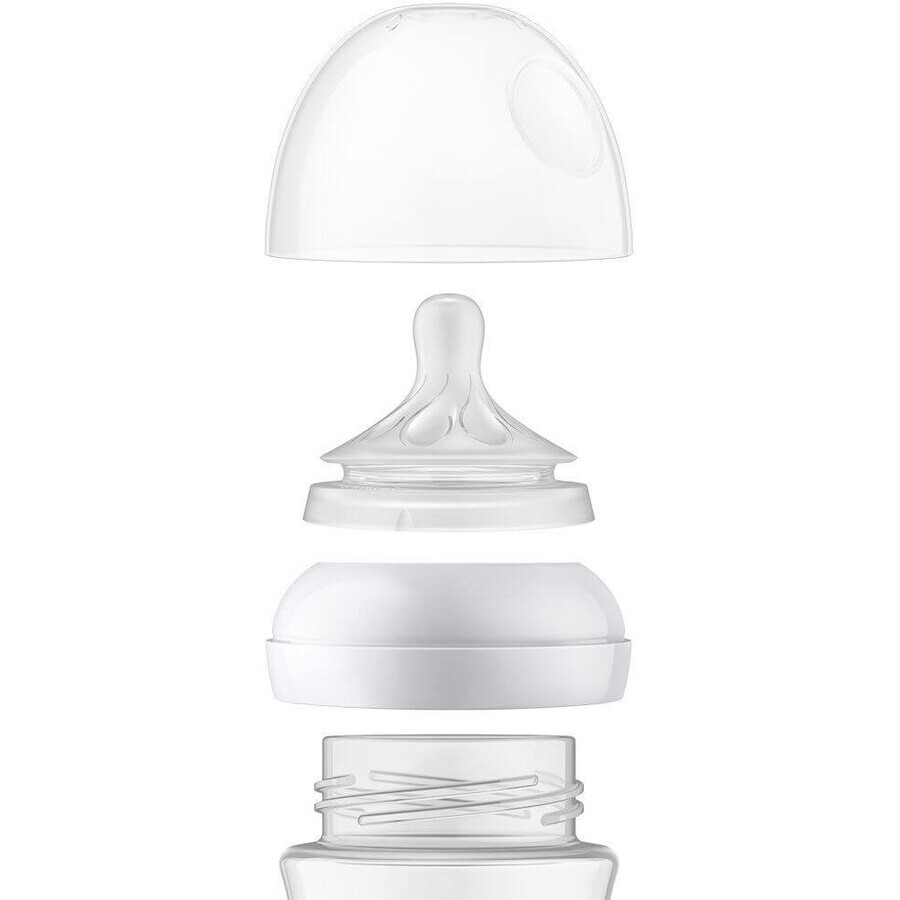 Philips Avent Natural Response Flasche 260ml, 1m+ rosa