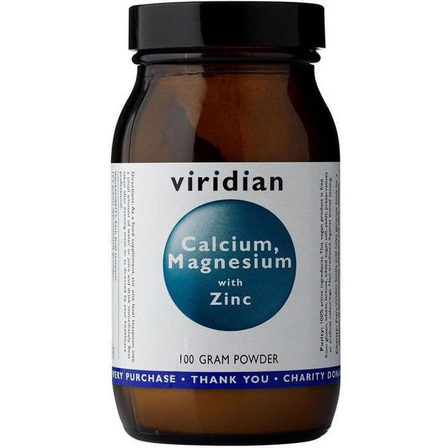 Viridian Calcium, Magnesium and Zinc 100 g