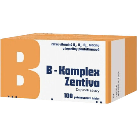 Zentiva B-Komplex 100 comprimidos