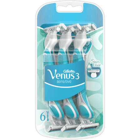 Gillette Venus Simply Venus3 Sensitive Rasoio usa e getta 6 pz.