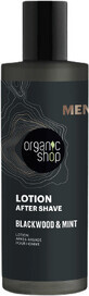 Organic Shop Aftershave mit Schwarzholz und Minze 150 ml