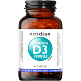 Viridian Vitamin D3 1000iu 90 capsules