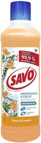 Savo Desinfektions- und Bodenreinigungsmittel Orange und Minze 1 Liter