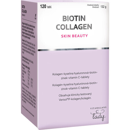 Vitabalans Oy Vitabalans Biotin Kollagen 120 Tabletten