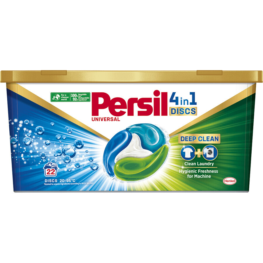 Persil Scheibenwaschkapseln 4v1 Deep Clean Plus Regular 22 Waschgänge 550 g