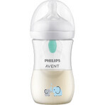 Biberon Natural Response de Philips Avent avec valve AirFree 260 ml, 1m+ éléphant