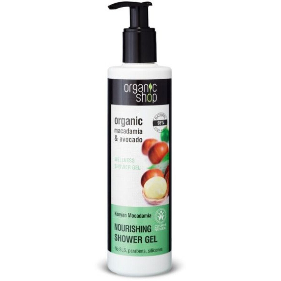 Natura Siberica Organic Shop - Kenyan Macadamia - Gel douche 280 ml