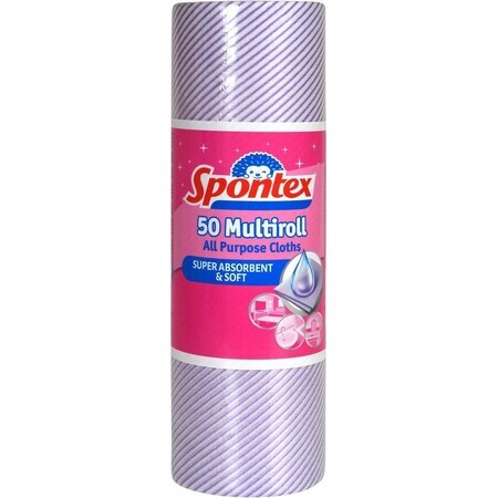 Spontex Multiroll serviettes en rouleau 50 pcs