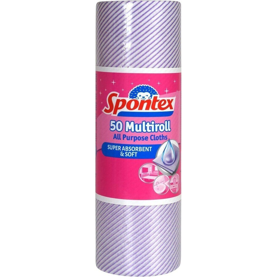 Spontex Multiroll serviettes en rouleau 50 pcs