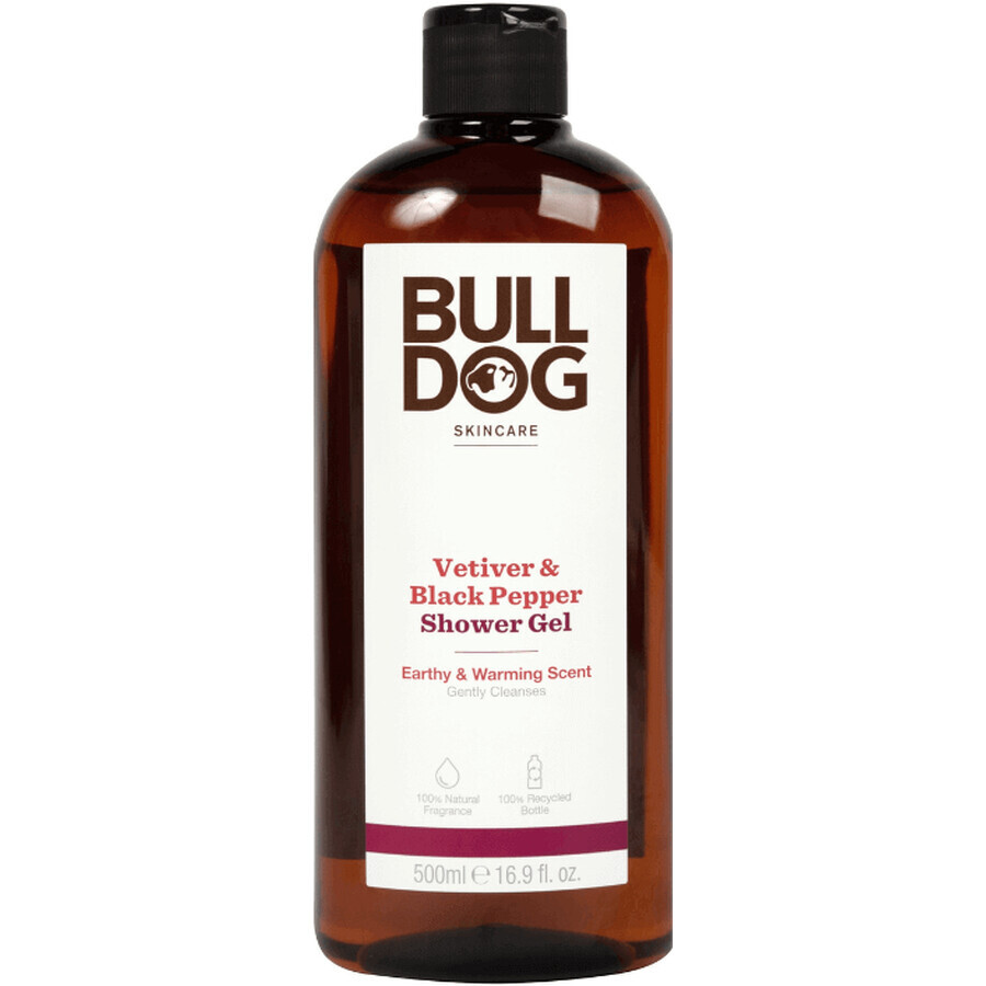 Bulldog gel doccia al vetiver e pepe nero 500 ml