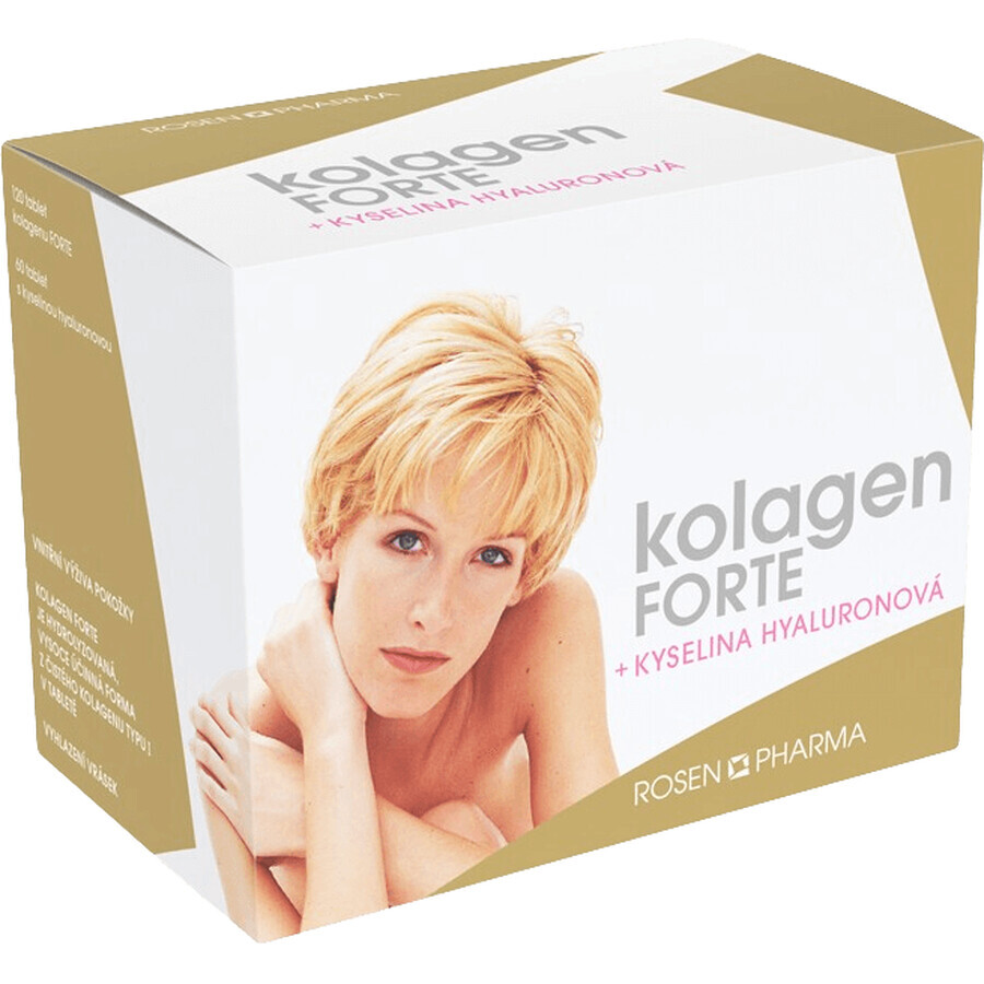 Rosen Pharma KOLAGEN Forte + Hyaluronzuur 180 tabletten