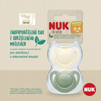 Nuk for NATURE latex pacifier 0-6m. BOX red 2 pcs