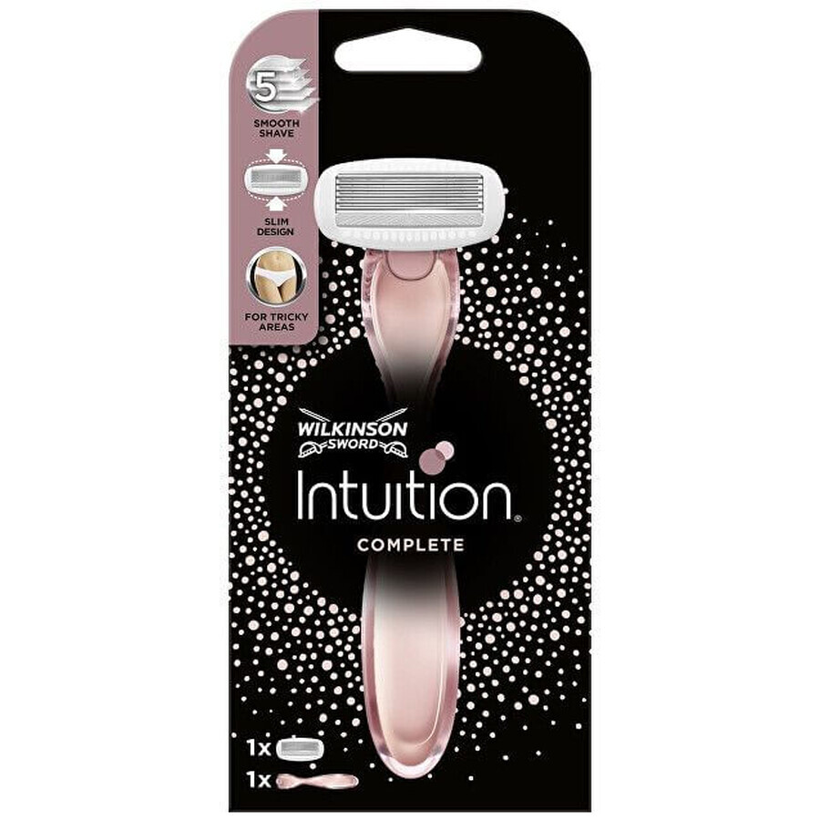 Wilkinson Sword intuition aparat de ras complet + 1 cap de schimb 5 buc