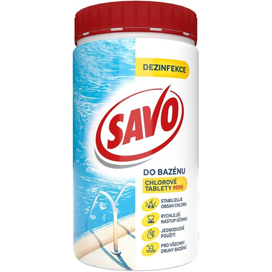 Savo MINI Pool Chlortabletten 800 g