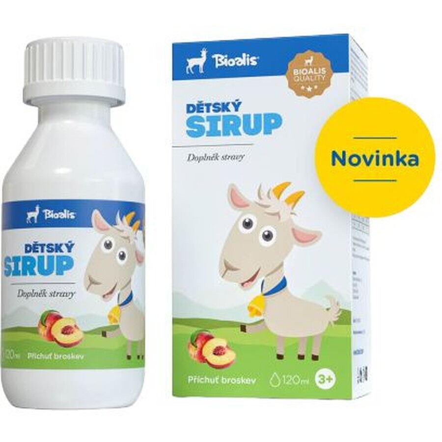 Bioalis Baby Sirup mit Ziegenkolostrum 120 ml