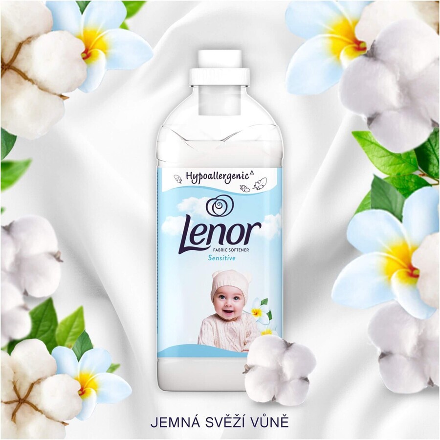 Lenor Aviváž Sensitive 6 x 1,6 l