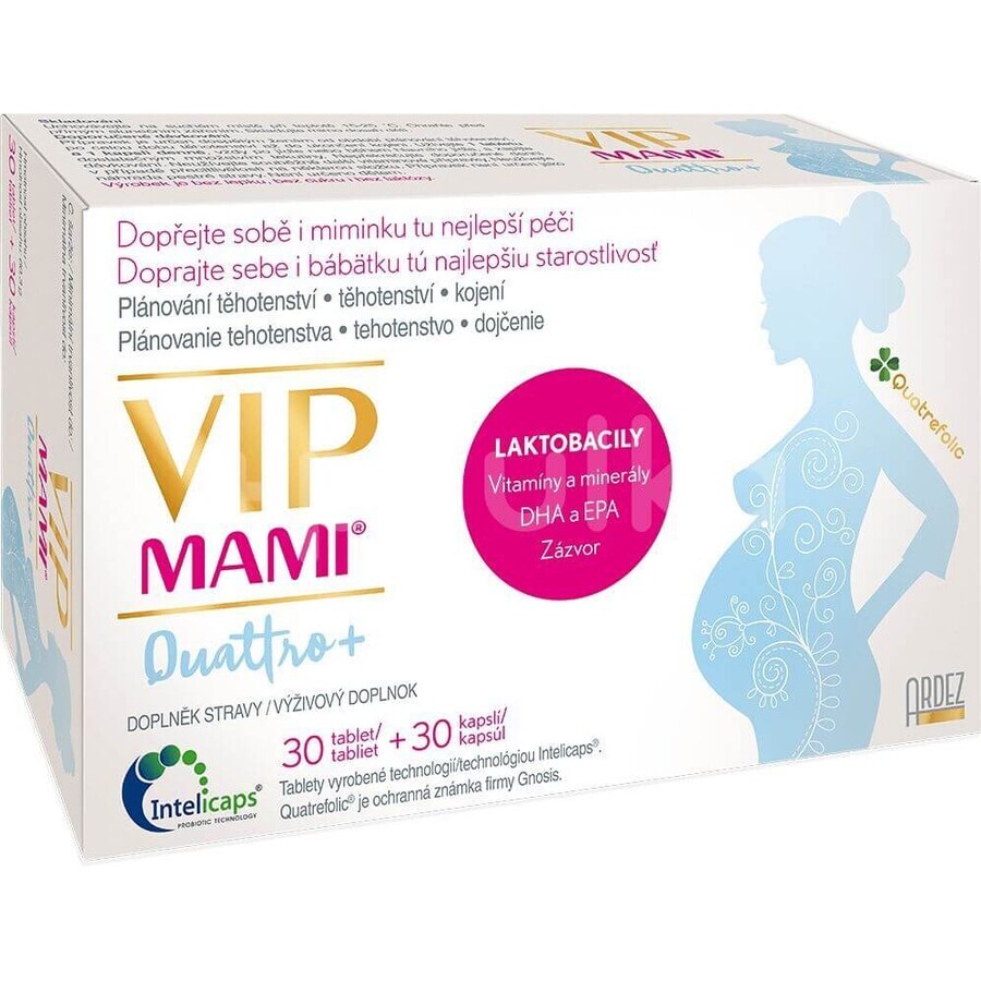 Ardez Pharma VIP Mumie Quattro + 30 Tabletten + 30 Kapseln