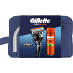 Gillette ProGlide Travel Kit - Rasierer + Ersatzscherkopf + Gel