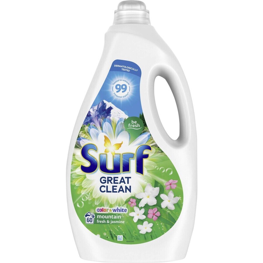 Surf Mountain Fresh Waschgel 3 Liter