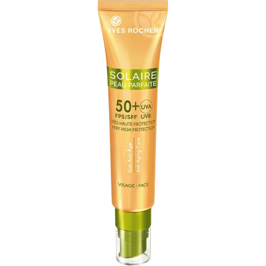 Yves Rocher Protecție solară anti-îmbătrânire OF 50+, 40 ml