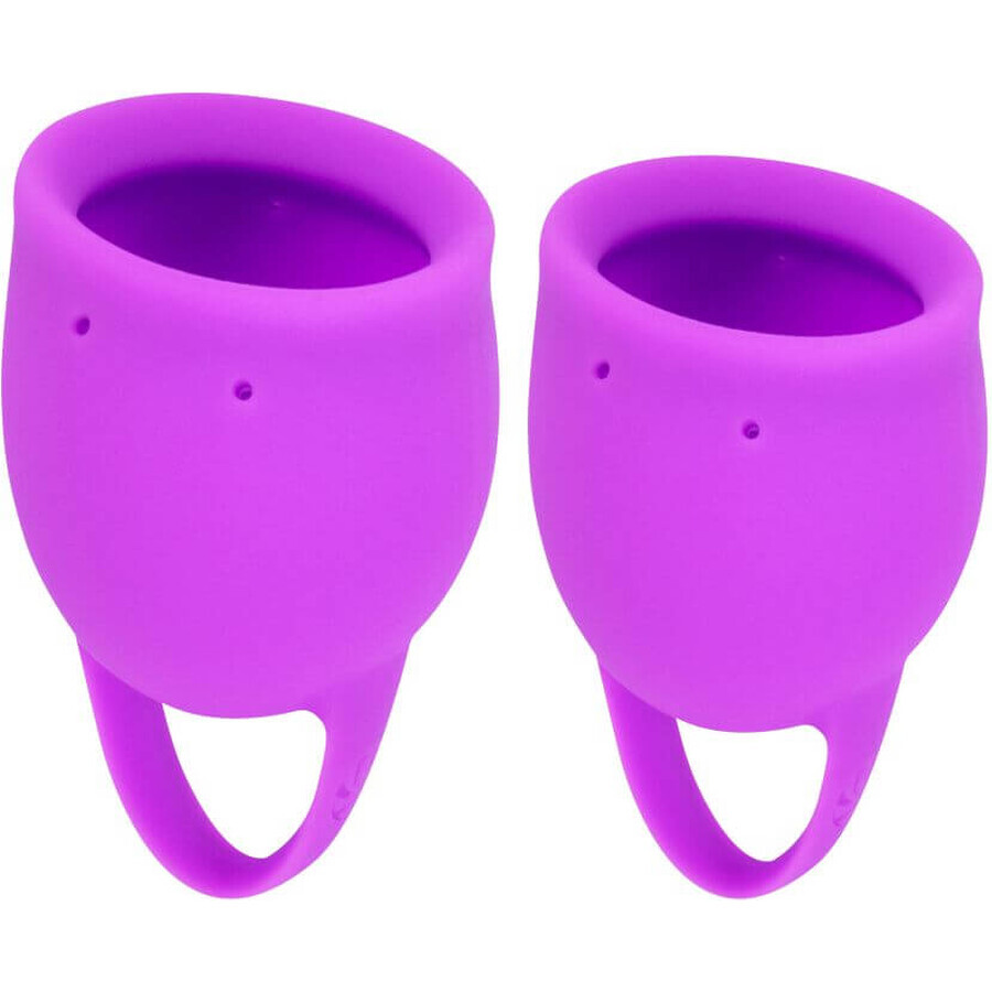 Lola Games Natural Wellness Lila Tulpe Menstruationstasse Set 2 Stück