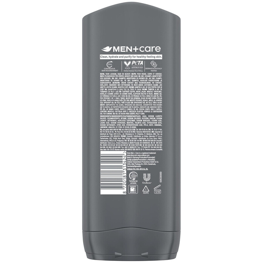 Dove Men+Care Extra Fresh Duschgel 400 ml