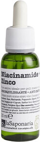 LaSaponaria Gesichtsserum - Niacinamid (Vitamin B3) + Zink 30 ml