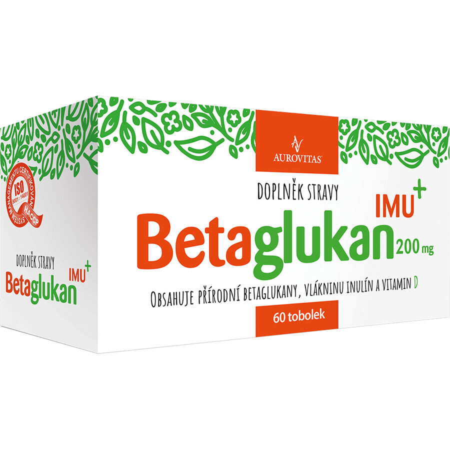 Betaglucan IMU 200 mg 60 capsule