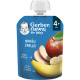 Gerber Natural Banana Apple 4m+ 90 g