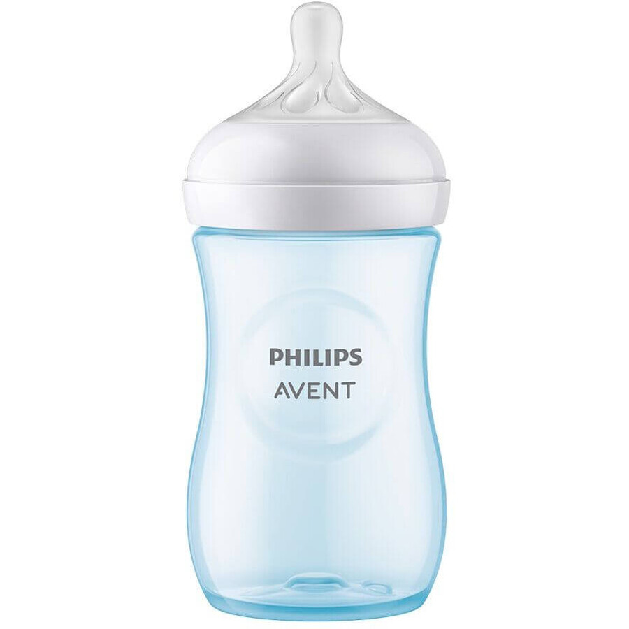 Philips Avent Natural Response Biberones 260 ml, 1m+ azul