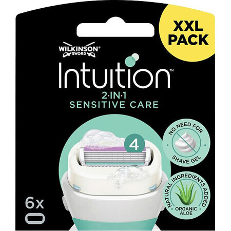 Wilkinson Sword Intuition sensitive Sword Intuition sensitive replacement head 6 pcs