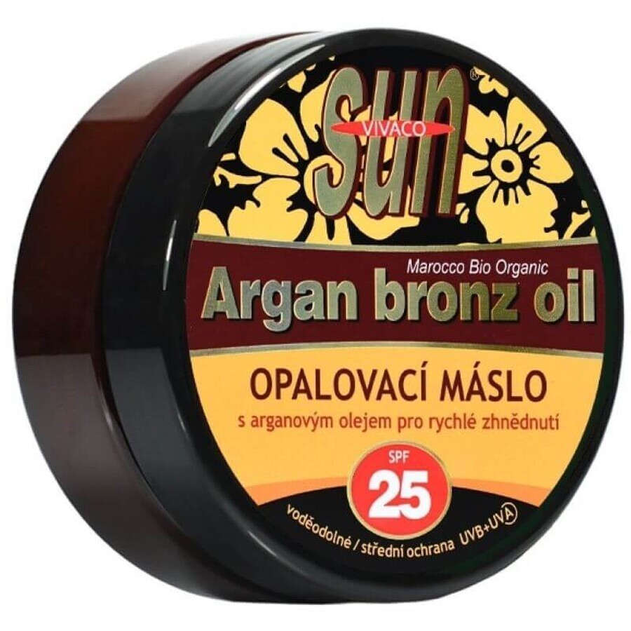 Vivaco Aceite de Argán Bronceado Rápido SPF25 200 ml