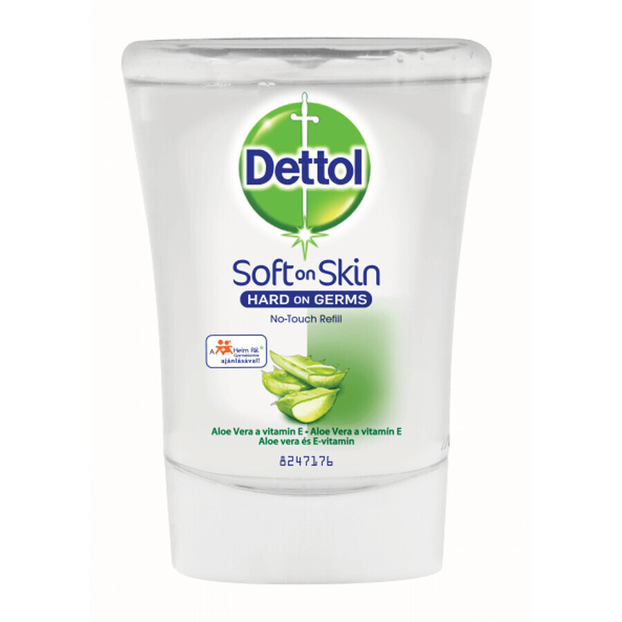 Dettol Reîncărcare pentru dozator fără atingere Aloe Vera și vitamina E 250 ml