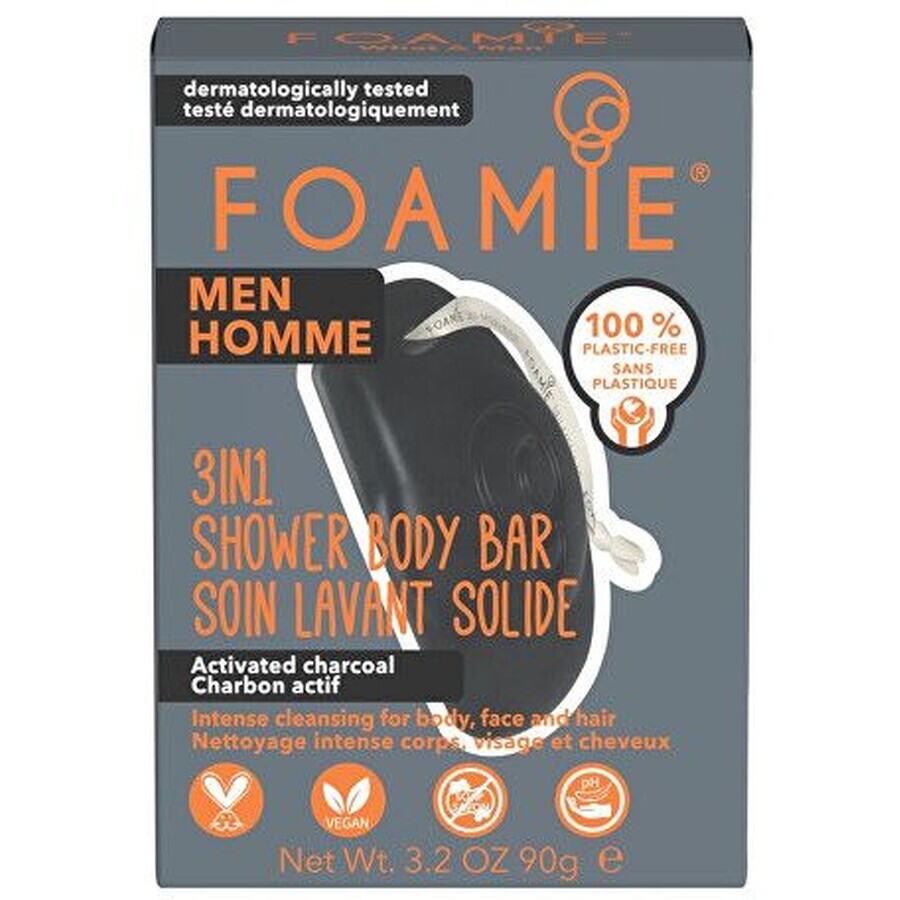 Foamie 3in1 pentru bărbați What A Man Shower Syndet 90 g