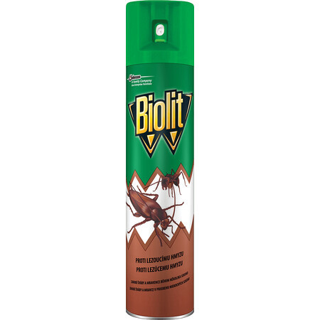 Biolit spray împotriva insectelor târâtoare 400 ml