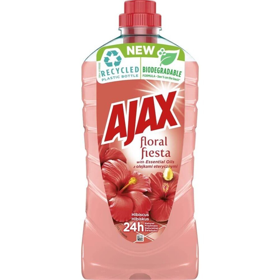 Ajax Universalwaschmittel Floral Fiesta, Hibiskus 1 Liter