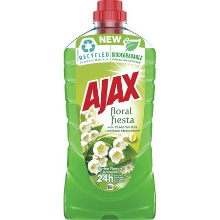 Ajax Floral Fiesta Universalwaschmittel, Frühlingsblumen 1 Liter