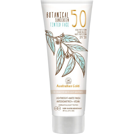 Australian Gold SPF 50 Botanical Tinted Face Light 88 ml