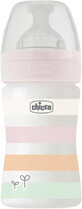 Chicco Well-being Silikonflasche f&#252;r Babies, M&#228;dchen 150 ml