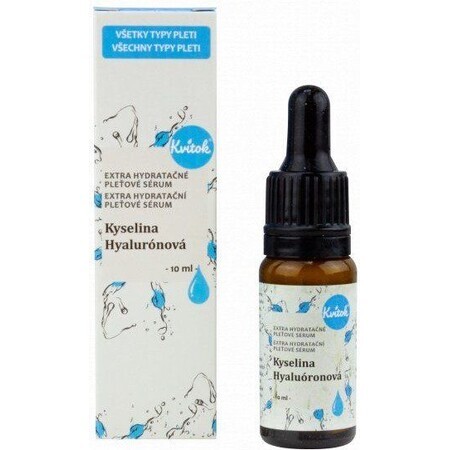 Ser facial Kvitok cu acid hialuronic 10 ml