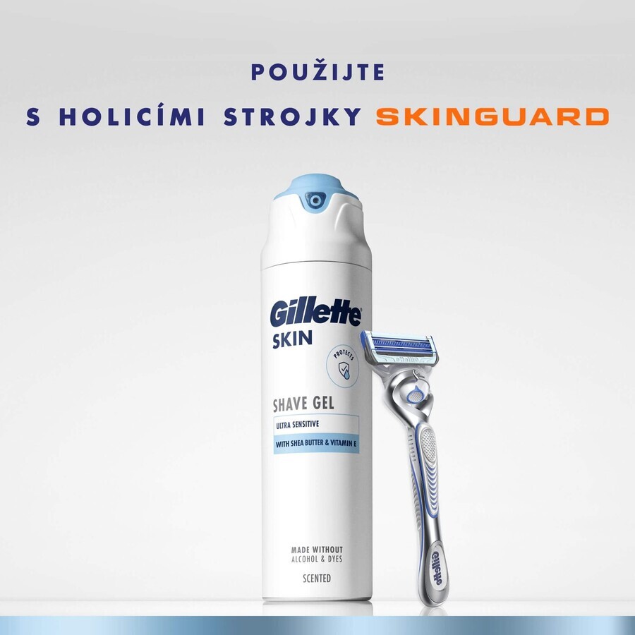 Gillette Skin Ultra Sensitive Rasiergel 200 ml